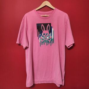 Psycho Bunny Trippy Graphic Tshirt Size 9 (XXL) STAINS